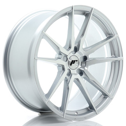 Felga aluminiowa 20" Japan Racing JR21 20x10 ET40 5x120 Silver Machined