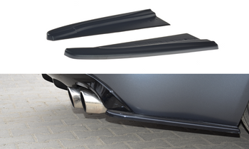 Tylne boczne splittery Maxton Jaguar XF-R (czarny połysk)