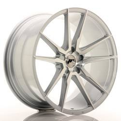 Felga aluminiowa 21" Japan Racing JR21 21x11 ET15-55 5H BLANK Silver MachinedFace