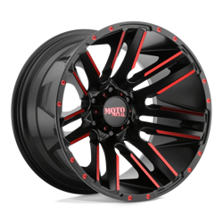 Felga aluminiowa 20" Moto Metal MO978 RAZOR 20x10 ET-24 5x139,7 Satin Black Machined