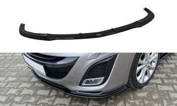 Splitter przedni Maxton Mazda 3 MK2 Sport Przedlift (czarny połysk)