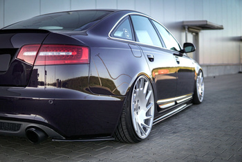 Splittery Tylne Boczne Maxton Audi A6 S-Line C6 / C6 FL Sedan / Avant