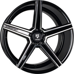 Felga aluminiowa 22" mbDESIGN KV1 DC 22x10 ET21 5x112 Czarny połysk polerowany