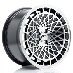 Felga aluminiowa 15" Japan Racing JR14 15x8 ET25 4x100 Gloss Black Machined Face