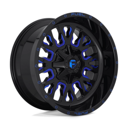 Felga aluminiowa 17" Fuel Stroke 17x9 ET-12 6x135/139,7 Gloss Black Blue Tinted Clear