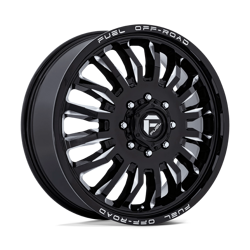 Felga aluminiowa 20" Fuel 1PC D868 ARC DUALLY 20x8,25 ET-246 8x165,1 Gloss Black Milled