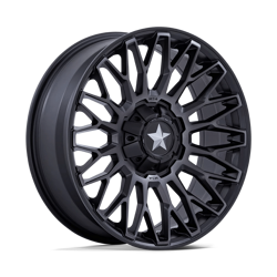 Felga aluminiowa 24" MSA Offroad Wheels M50 CLUBBER 24x7 ET0 4x156/137 Matte Black Ddt