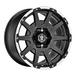 Felga aluminiowa 17" SPARCO Dakar 17x8,5 ET0 5x127 Matt Black Lip Polished Rivets