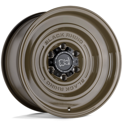 Felga aluminiowa 17" Black Rhino Solid 17x9,5 ET-18 5x127 Gloss Alligator Green