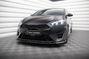 Splitter Przedni V.2 Maxton Kia Proceed GT Mk3 Facelift / Ceed GT / GT - Line Mk1 Facelift