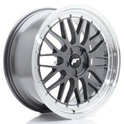 Felga aluminiowa 19" Japan Racing JR23 19x8,5 ET20-45 5H BLANK Hyper Gray w/Machined Lip