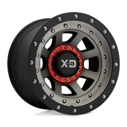 Felga aluminiowa 20" XD Fmj 20x12 ET-44 5x127/139,7 Satin Black Dark Tint
