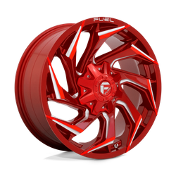 Felga aluminiowa 20" Fuel Reaction 20x9 ET20 8x170 Candy Red Milled