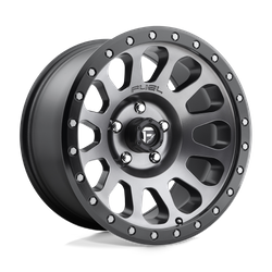 Felga aluminiowa 18" Fuel Vector 18x9 ET1 5x127 Matte Gun Metal Black Bead Ring