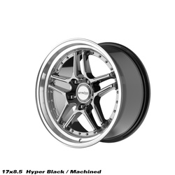 Felga aluminiowa 17" Strom DS-05 17x8,5 ET30 5x120 Hyper Black / Polished Dish