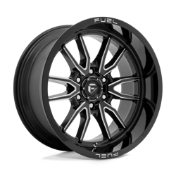 Felga aluminiowa 17" Fuel Clash 17x9 ET-12 6x135 Gloss Black Milled