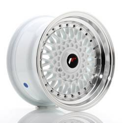 Felga aluminiowa 16" Japan Racing JR9 16x8 ET25 4x100/108 White w/Machined Lip