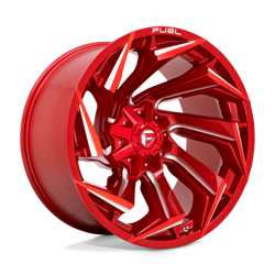 Felga aluminiowa 22" Fuel Reaction 22x12 ET-44 8x170 Candy Red Milled