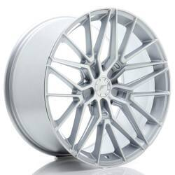 Felga aluminiowa 20" Japan Racing JR38 20x9,5 ET22-40 5H BLANK Silver Machined Face