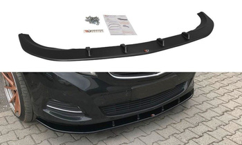 Przedni splitter Maxton V2 Mercedes V-Class W447 (czarny połysk)