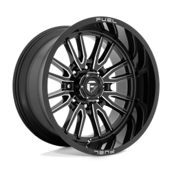 Felga aluminiowa 22" Fuel Clash 22x12 ET-44 8x170 Gloss Black Milled