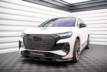 Splitter Przedni V.1 Maxton Audi Q4 e-tron Sportback S-line Mk1