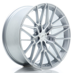 Felga aluminiowa 19" Japan Racing JR38 19x9 ET20-40 5H BLANK Silver Machined Face