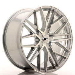 Felga aluminiowa 22" Japan Racing JR28 22x10,5 ET15-50 5H BLANK Silver MachinedFace