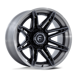 Felga aluminiowa 22" Fuel 1PC FC401 BRAWL 22x10 ET-18 8x165,1 Gloss Black Brushed Dark Tint