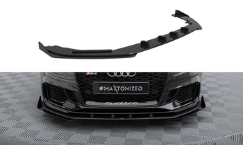 Splitter Przedni Street Pro V.1 + Flaps Maxton Audi RS3 Sedan 8V Facelift
