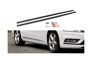 Dokładki progów Maxton Volkswagen Passat B7 R-Line (czarny połysk)