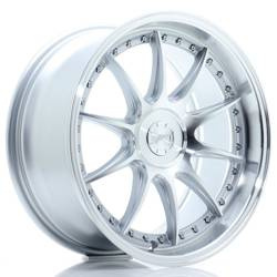 Felga aluminiowa 18" Japan Racing JR41 18x8,5 ET15-35 5H BLANK Silver Machine