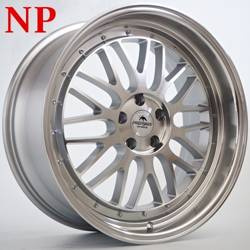 Felga aluminiowa 20" Forzza Spot 20x9 ET30 5x112 Silver Face Machined