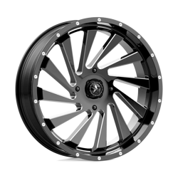 Felga aluminiowa 24" MSA Offroad Wheels M46 BLADE 24x7 ET0 4x137 Gloss Black Milled