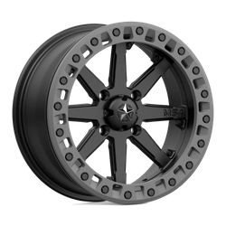 Felga aluminiowa 18" MSA Offroad Wheels M31 LOK2 BEADLOCK 18x7 ET0 4x156 Satin Black