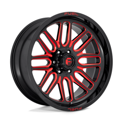 Felga aluminiowa 22" Fuel Ignite 22x10 ET-18 8x170 Gloss Black Red Tinted Clear