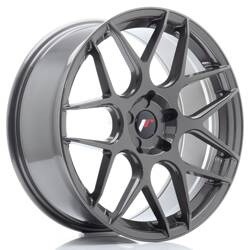 Felga aluminiowa 20" Japan Racing JR18 20x8,5 ET20-40 5H BLANK Hyper Gray