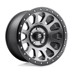 Felga aluminiowa 17" Fuel Vector 17x9 ET-12 5x127 Matte Gun Metal Black Bead Ring