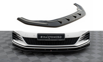 Splitter przedni Maxton Volkswagen Golf MK7 GTI Polift V1 (czarny połysk)