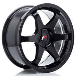 Felga aluminiowa 17" Japan Racing JR3 17x8 ET20-35 BLANK Gloss Black