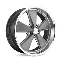 Felga aluminiowa 20" US Mag Roadster 20x8 ET1 5x120,65 Matte Gun Metal Machined