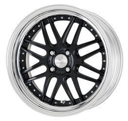 Felga aluminiowa Work Wheels RIZALTADO MESH2 17" Matt black(MBL)