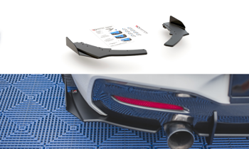 Splittery Tylne Boczne Racing Durability V.2 + Flaps Maxton BMW 1 F20 M140i