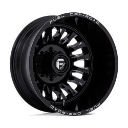 Felga aluminiowa 20" Fuel 1PC D868 ARC DUALLY 20x8,25 ET-201 8x165,1 Gloss Black Milled