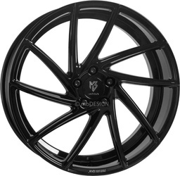 Felga aluminiowa 20" mbDESIGN KV2 20x8,5 ET45 5x130 Czarny połysk