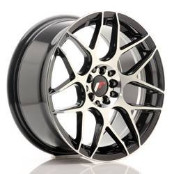 Felga aluminiowa 17" Japan Racing JR18 17x8 ET35 5x100/114 Gloss Black MachinedFace