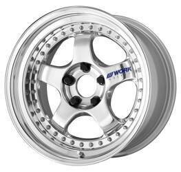 Felga aluminiowa Work Wheels MEISTER S1 3P 16" Buff Finish(PP)