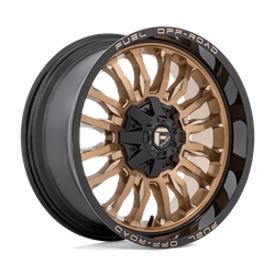 Felga aluminiowa 22" Fuel Arc 22x10 ET-18 8x180 Platinum Bronze With Black Lip