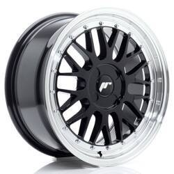 Felga aluminiowa 17" Japan Racing JR23 17x8 ET20-45 4H BLANK Gloss Black w/Machined Lip