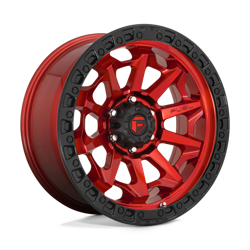 Felga aluminiowa 18" Fuel Covert 18x9 ET20 6x135 Candy Red Black Bead Ring